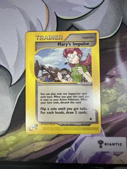 Mary's Impulse - 142/165 Expedition Base Set - Pokemon TCG - 2002 - Image 1