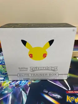 Celebrations Elite Trainer Box: Opened. No Packs. No Promo. Pokemon TCG - Image 1