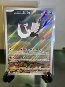 Pokemon TCG Bombirdier 219/198 Illustration Rare Scarlet & Violet - Image 1