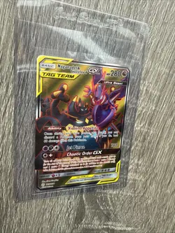 Pokemon- Naganadel & Guzzlord Secret Rare- 223/236- Cosmic Eclipse- Near Mint - Image 2