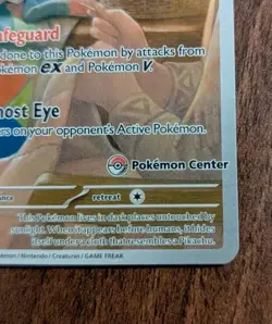 Mimikyu SVP075 Paldean Fates Pokemon Center Stamped Promo Near Mint Pokemon TCG - Image 4