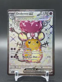 Dedenne ex 239/193 Sv02: Paldea Evolved Ultra Rare Pokemon TCG - Image 1