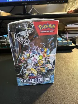 Pokemon TCG Stellar Crown Booster Box | Factory Sealed | Mint Condition - Image 3