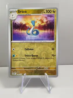 Carte POKEMON FR - EV03 Flammes Obsidiennes 158/197 Draco Reverse Neuf - Image 1