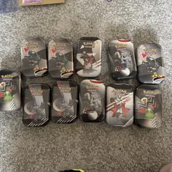 Pokemon TCG: Black Bolt & White Flare Unova Mini Tins X11 - In Hand✅ - Image 1