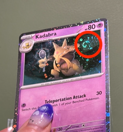 2 Swirls 🌀 Cosmo Holo Kadabra 064/165 151 MEW Pokemon LP Lightly Played - Image 2