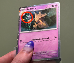 2 Swirls 🌀 Cosmo Holo Kadabra 064/165 151 MEW Pokemon LP Lightly Played - Image 3