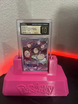 RARE EXEGGCUTE POKEMON 2024 JPN PARADISE DRAGONA #65/64 ART RARE CGC PRISTINE 10 - Image 1