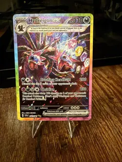 Pokemon TCG Hydreigon EX Special Illustration Rare Card 240/191 Surging Sparks - Image 1