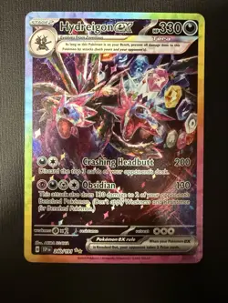 Pokemon TCG Hydreigon EX Special Illustration Rare Card 240/191 Surging Sparks - Image 2