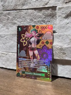 Jewelry Bonney SP SEC ST02-007 OP08 Alternate Art One Piece Card English - Image 3