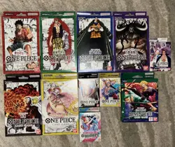 One Piece Card Game Starter Deck Set of 11 ST01-12 New Sealed Japanese St01 St07 - Image 1