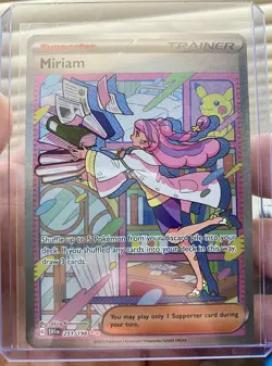 2023 Pokemon SV Miriam #251/198 Very Clean Card N/M 💥🔥🔥 - Image 1