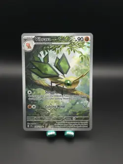 Vibrava 206/191 - Pokemon Surging Sparks Card - Illustration Rare NM - Image 1
