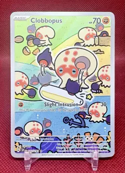 Pokemon TCG Clobbopus 207/191 Surging Sparks Illustration Rare Holo Card - Image 1