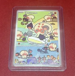 Pokemon TCG Clobbopus 207/191 Surging Sparks Illustration Rare Holo Card - Image 3
