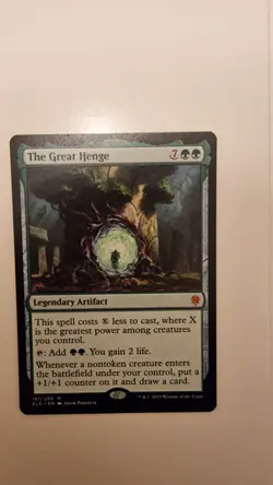 The Great Henge Throne of Eldraine Regular Card 161/269 Mint Condition - Image 1