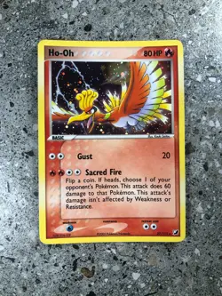 Pokemon TCG Cards Ho-Oh 27/115 Unseen Forces Cosmos Holo Rare - Image 1
