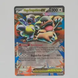 Pokemon TCG Mega Kangaskhan ex 104/132 Mega Evolution Holo Double Rare Mint Card - Image 1