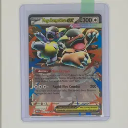Pokemon TCG Mega Kangaskhan ex 104/132 Mega Evolution Holo Double Rare Mint Card - Image 2