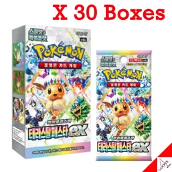Pokemon Card Scarlet&Violet Terastal Festival EX Booster Box sv8a 30Box - Korean - Image 1
