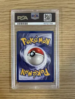 Pokemon Dark Vaporeon TCG 1st Edition Uncommon Card 45/82 PSA 8 - Image 2