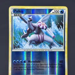 Palkia 19/95 HGSS Call Of Legends Reverse Rare Holo Pokemon Card TCG 2011 Dents - Image 3