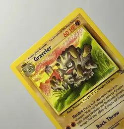 Graveler 37/62 (LP) Uncommon Fossil Set Unlimited 1996 WOTC Pokemon Card - Image 5
