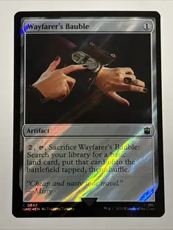 MTG Universes Beyond: Doctor Who Wayfarer's Bauble Surge Foil 0847 NM - Image 1