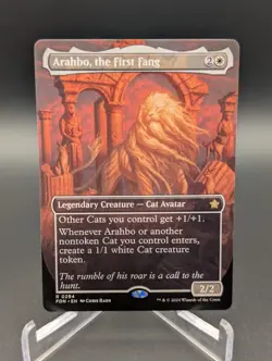 Arahbo, the First Fang (Borderless) Foundations Regular - Image 1