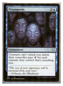 MTG - #91 Propaganda - Commander: Adventures in the Forgotten Realms - Image 1
