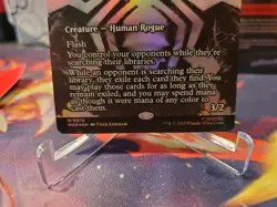 MTG Marvel Spiderman - Opposition Agent Borderless Foil M0019 - Image 3