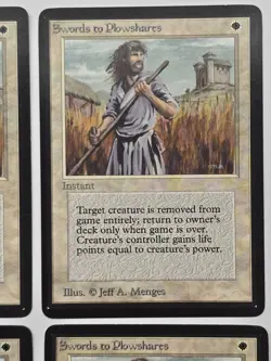 4x Swords to Plowshares (CE) Collector's/International Edition - Image 3