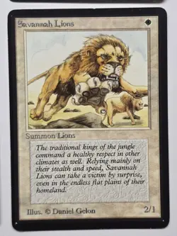 4x Savannah Lions (CE) Collector's/International Edition - Image 5