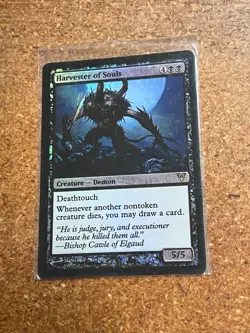 Magic The Gathering # Harvester Of Souls Foil - Image 1