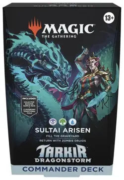 Magic The Gathering MTG Tarkir Dragonstorm Sultai Arisen Commander Deck New - Image 1