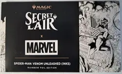 MTG Spider-Man Venom Unleashed (Inks), Foil, New/Sealed (Secret Lair Drop) - Image 1