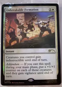 NYCC 2025 UNBREAKABLE FORMATION MAGIC THE GATHERING TNMT PROMO SEALED - Image 1