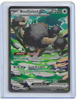 POKEMON TCG S&V White Flare BOUFFALANT EX SIR Special Illustration Card 170/086 - Image 1