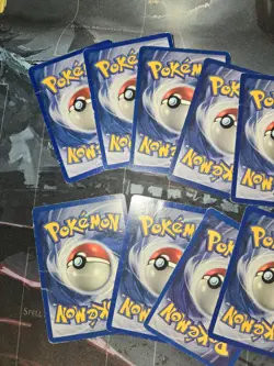 Vintage Colorless Pokemon 9 Card Lot Jungle, Rocket, Gym, Eevee, Meowth HP/DAM - Image 4