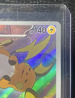 Pokemon TCG Raichu 211/193 Sv02: Paldea Evolved Holo Illustration Rare LP+ - Image 3
