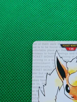 Flareon Pokemon Carddass Japanese 1996 No.136 Rare Bandai From Japan F/S - Image 2