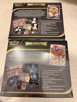 Pokemon Center Mega Evolution ETB Set of 2 Lucario & Gardevoir - Factory Sealed - Image 3