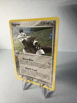 Pokemon Aggron 2/92 Moderate Play Holo EX Legend Maker - Image 2