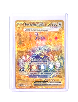 Terapagos ex 173/142 Gold Hyper Rare Stellar Crown POKEMON TCG SCR ENGLISH NM/M - Image 3