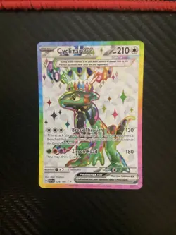 Cyclizar ex 228/191 Ultra Rare Holo Pokemon 2024 Surging Sparks NM - Image 1