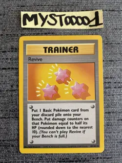 Carte Pokemon Revive 89/102 Set De Base Wizard Anglais Occasion - Image 1