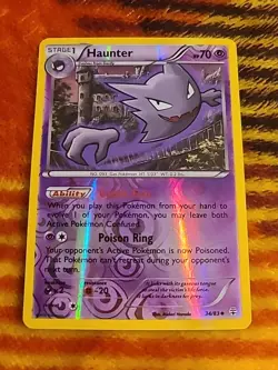 Pokemon TCG Haunter 34/83 Generations Reverse Holo - Image 1