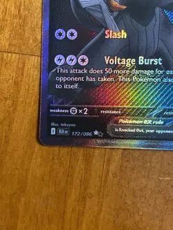 ZEKROM EX 172 POKEMON BLACK BOLT BWR BLACK WHITE RARE - Image 4