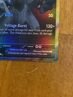 ZEKROM EX 172 POKEMON BLACK BOLT BWR BLACK WHITE RARE - Image 5